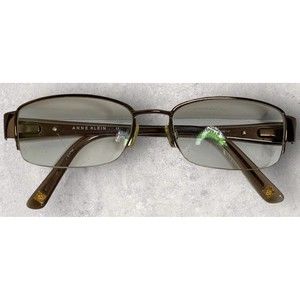 ANNE KLEIN AK5003 208 MOCHA EYEGLASSES GLASSES METAL FRAME 50-17-135mm 06/14